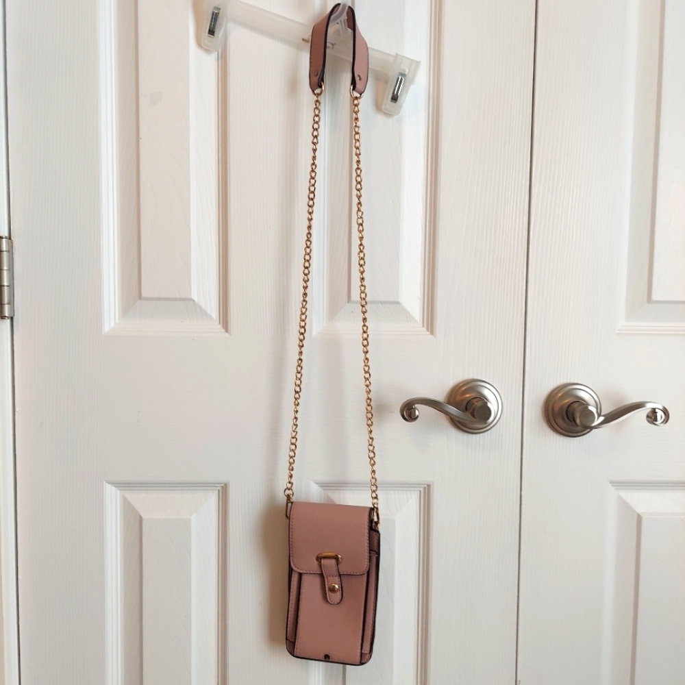 Misty rose crossbody bag 8x4 - Picture 1 of 9